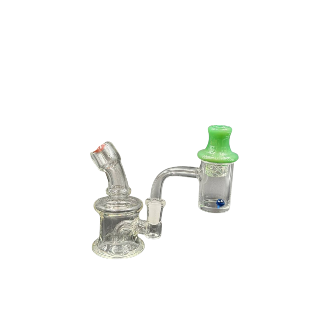Mini Cloud Bong + 10mm Bucket Banger Kit for Dabs E-Nail